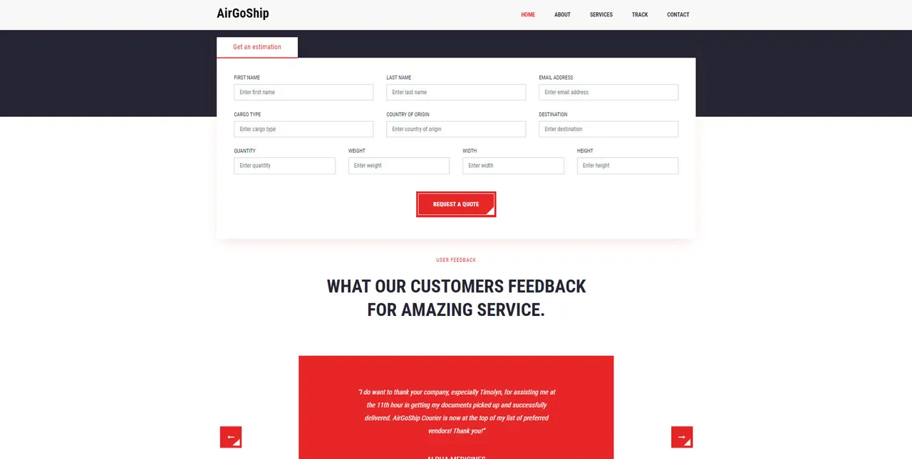 Airgoship: Customer feedback
